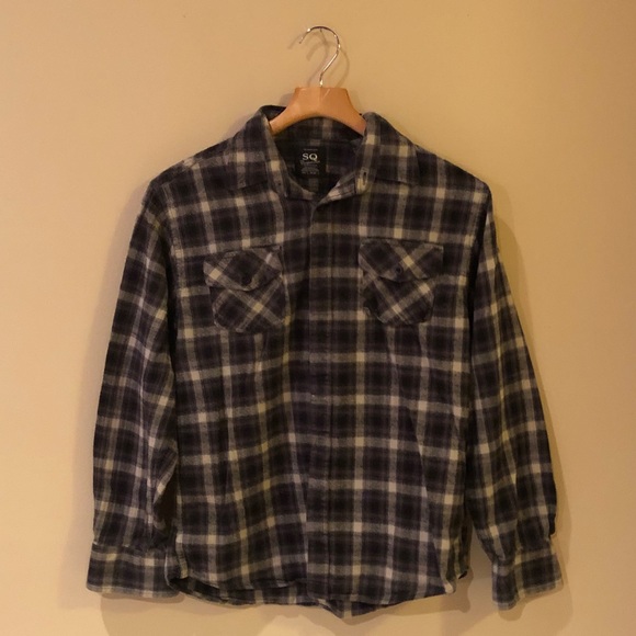 Black Grey and Cream Flannel - Picture 1 of 4